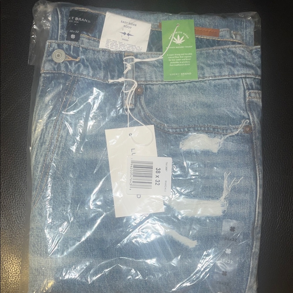 NWT Lucky Brand 38x32 Easy Rider Bootcut Jeans